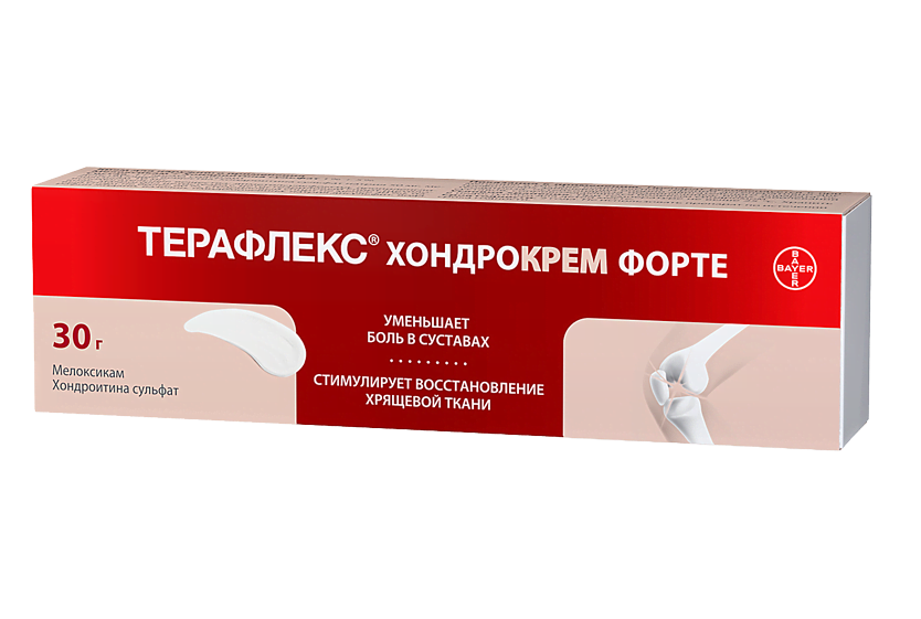 ТЕРАФЛЕКС ХОНДРОКРЕМ ФОРТЕ 30Г
