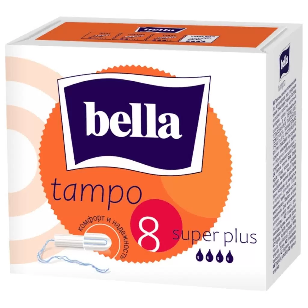 ТАМПОНЫ BELLA (БЕЛЛА) SUPER PLUS 4K №8
