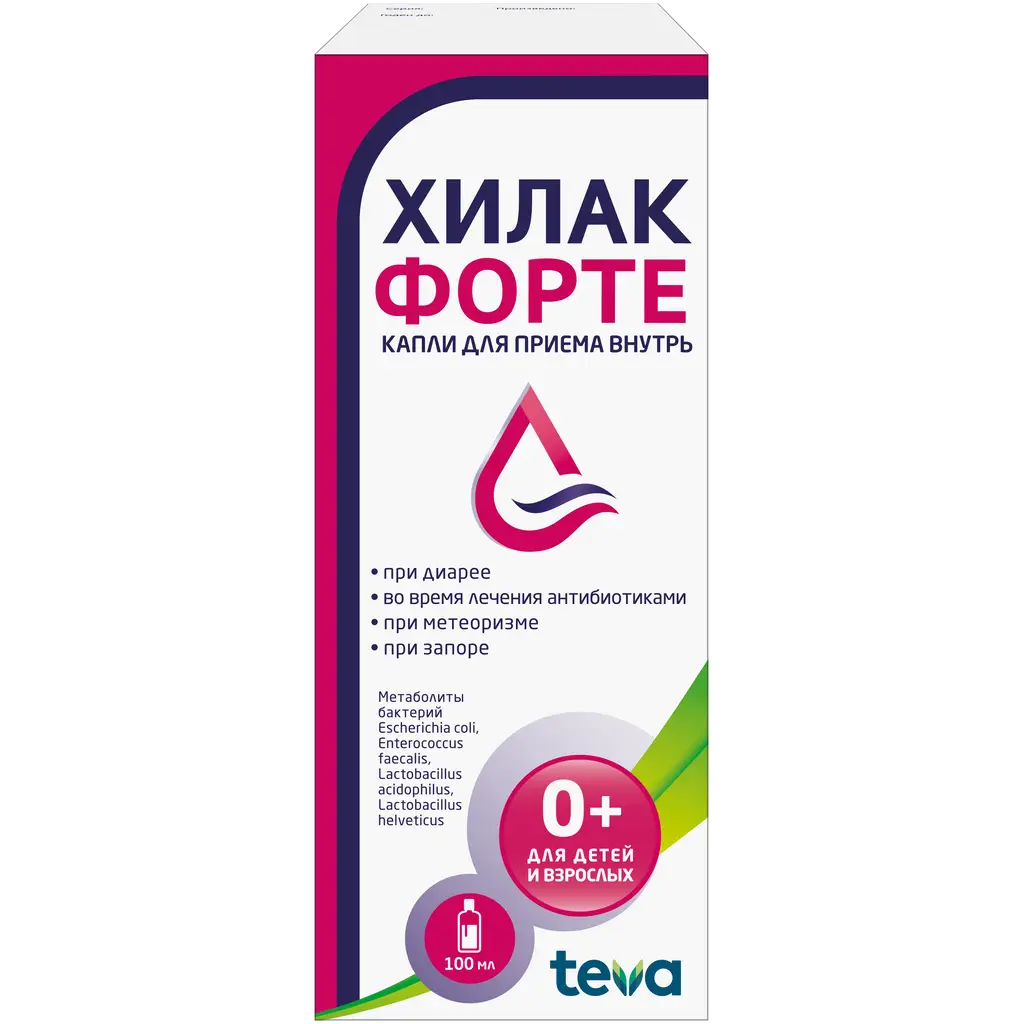 ХИЛАК ФОРТЕ 100МЛ №1 КАПЛИ