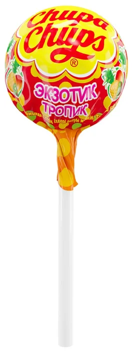 ЛЕДЕНЦОВАЯ КАРАМЕЛЬ CHUPA CHUPS (ЧУПА ЧУПС) 12ГР ЭКЗОТИК ТРОПИК