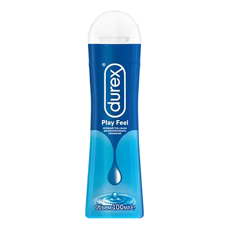 ГЕЛЬ-СМАЗКА DUREX (ДЮРЕКС) PLAY FEEL Д/ПОВЫШ ЧУВСТ 100МЛ