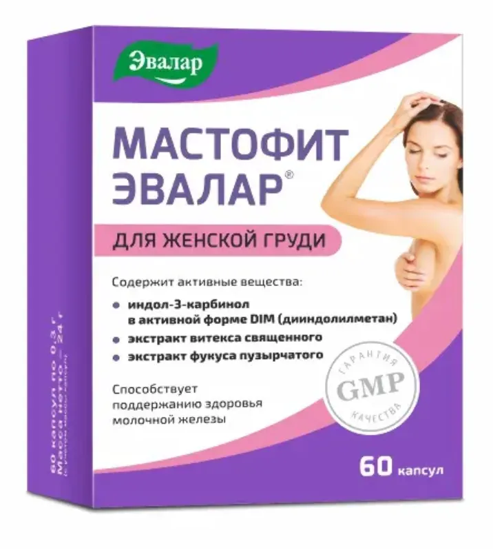 МАСТОФИТ №60 КАПС ЭВАЛАР