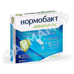 НОРМОБАКТ АКВАБАЛАНС №8 САШЕ ЯБЛОКО