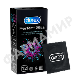 ПРЕЗЕРВАТИВЫ DUREX (ДЮРЕКС) PERFECT GLISS №12