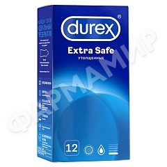 ПРЕЗЕРВАТИВЫ DUREX (ДЮРЕКС) EXSTRA SAFE №12