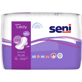 ПРОКЛАДКИ УРОЛОГИЧЕСКИЕ SENI (СЭНИ) LADY PLUS №15