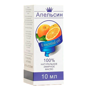 МАСЛО ЭФИРНОЕ АПЕЛЬСИН 10МЛ