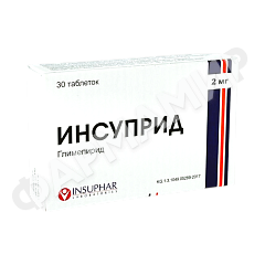 ИНСУПРИД 2МГ №30 ТАБЛ