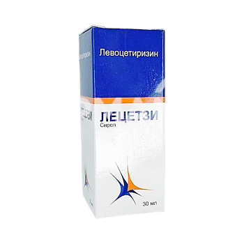 ЛЕЦЕТЗИ 30МЛ СИРОП