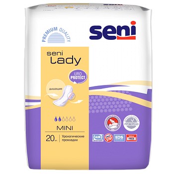 ПРОКЛАДКИ УРОЛОГИЧЕСКИЕ SENI (СЭНИ) LADY MINI 2К №20
