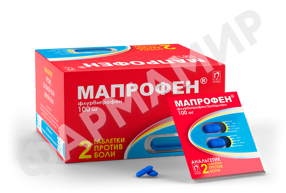 МАПРОФЕН 100МГ №60 ТАБЛ