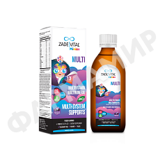 МИНИЗА МУЛЬТИВИТАМИНЫ ZADE VITAL (ЗАДЕ ВИТАЛ) 150МЛ