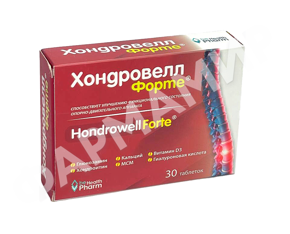 ХОНДРОВЕЛЛ ФОРТЕ 1520МГ №30 ТАБЛ