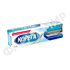 КРЕМ Д/ПРОТЕЗОВ КОРЕГА НЕЙТРАЛЬНЫЙ ВКУС 40ГР