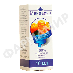 МАСЛО ЭФИРНОЕ МАНДАРИН 10МЛ