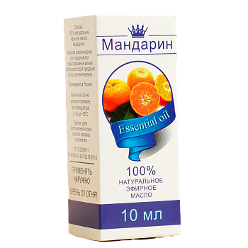 МАСЛО ЭФИРНОЕ МАНДАРИН 10МЛ