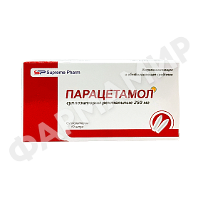 ПАРАЦЕТАМОЛ 250МГ №10 СУПП DENTAFILL