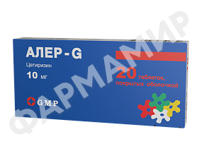 АЛЕР-G 10МГ №20 ТАБЛ
