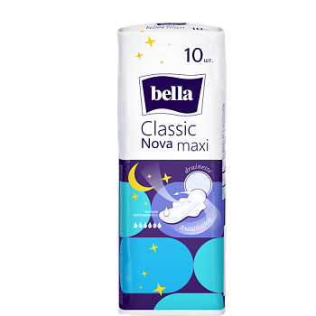 ПРОКЛАДКИ BELLA (БЕЛЛА) CLASSIC NOVA MAXI 5К 10ШТ