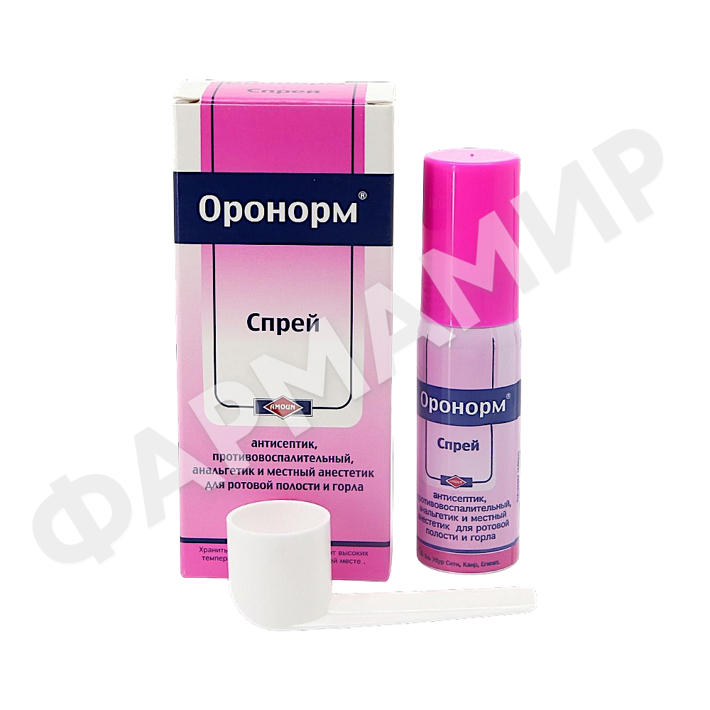 ОРОНОРМ 25МЛ №1 СПРЕЙ