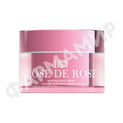 Крем д/лица ночной LIBREDERM (ЛИБРЕДЕРМ) ROSE DE ROSE Возраждающий 50мл (НДС)