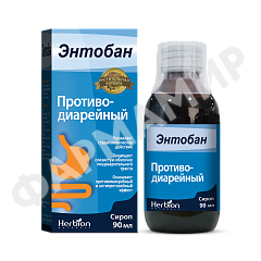ЭНТОБАН 90МЛ СИРОП
