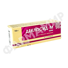 ДЕКЛОСИД-М 15Г №1 КРЕМ