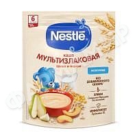 КАША МУЛЬТИЗЛАКОВАЯ NESTLE (НЕСТЛЕ) ГРУША И ПЕРСИК 200ГР
