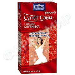 СУПЕР СЛИМ ФИТОЧАЙ №30 КЛУБНИКА