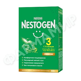 СМЕСЬ МОЛОЧНАЯ NESTLE NESTOGEN (НЕСТЛЕ НЕСТОЖЕН) 3 300ГР