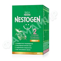 СМЕСЬ МОЛОЧНАЯ NESTLE NESTOGEN (НЕСТЛЕ НЕСТОЖЕН) С ПРЕБИОТИКАМИ 2 600ГР