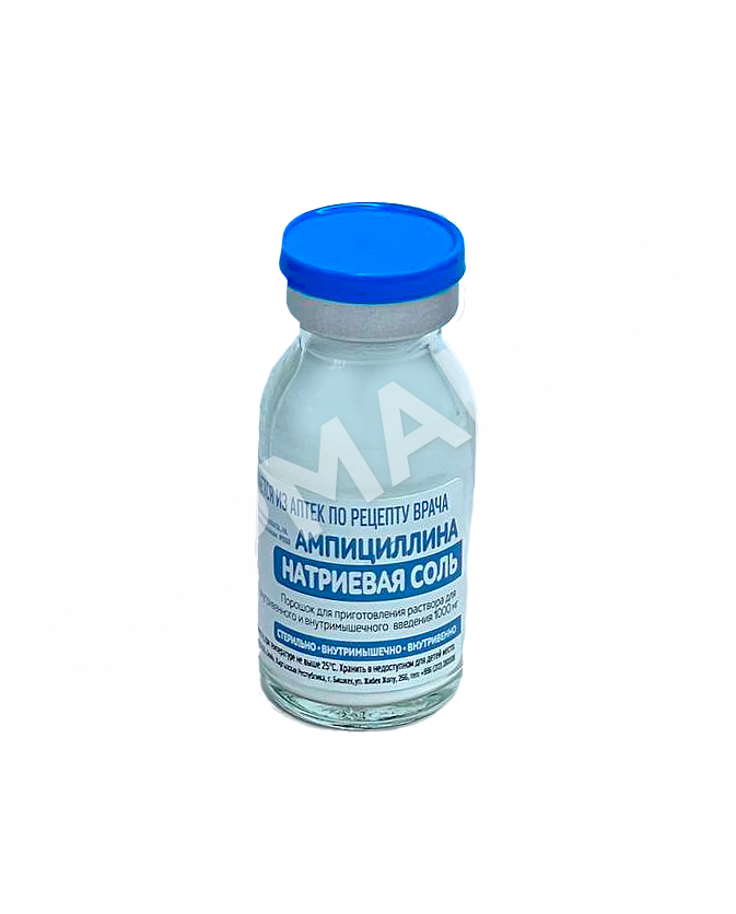 АМПИЦИЛЛИН Н/С 1000МГ №1 ПОР Д/ИНЪЕК КИТАЙ