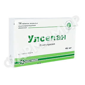 УЛСЕПАН 40МГ №14 ТАБЛ