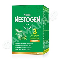СМЕСЬ МОЛОЧНАЯ NESTLE NESTOGEN (НЕСТЛЕ НЕСТОЖЕН) 3 600ГР