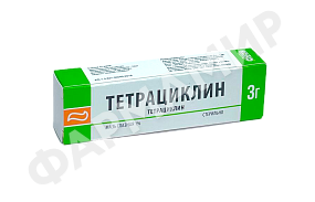 ТЕТРАЦИКЛИН 1% 3Г №1 МАЗЬ ГЛАЗ КИТАЙ