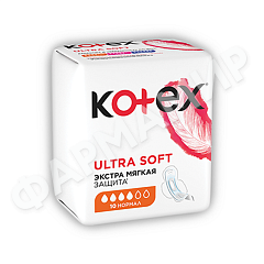 ПРОКЛАДКИ KOTEX (КОТЕКС) ULTRA NORMAL 4К 10ШТ (МЯГКАЯ ПОВЕРХНОСТЬ)