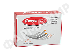 АЗИОРИГ 250МГ №6 ТАБЛ