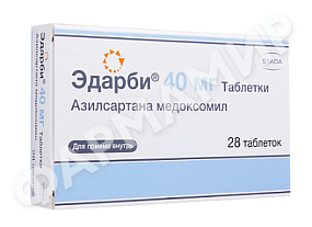 ЭДАРБИ 40МГ №28 ТАБЛ
