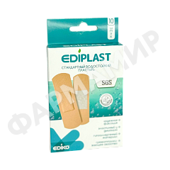 ПЛАСТЫРЬ ТКАННЫЙ ВОДОСТОЙКИЙ №10 EDIPLAST (ЭДИКО)
