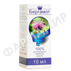МАСЛО ЭФИРНОЕ БЕРГАМОТ 10МЛ