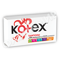 ТАМПОНЫ KOTEX (КОТЕКС) TAMPONY NORMAL №16