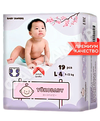 ПОДГУЗНИКИ YOKOBABY (ЙОКОБЕЙБИ) BD MINI 4 (L) №19