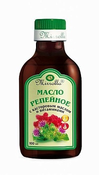 МАСЛО КОСМЕТИЧЕСКОЕ РЕПЕЙНОЕ КАСТОРОВОЕ МАСЛО И ВИТАМИНЫ 100МЛ