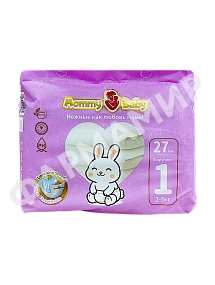 ПОДГУЗНИКИ MOMMY BABY (МОММИ БЕЙБИ) ПРЕМИУМ МИНИ 1 №27