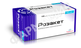 РОЗАКЕТ 10МГ №100 ТАБЛ