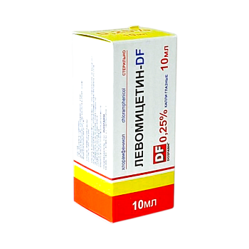 ЛЕВОМИЦЕТИН-DF 0,5% 10МЛ КАПЛИ ГЛАЗ
