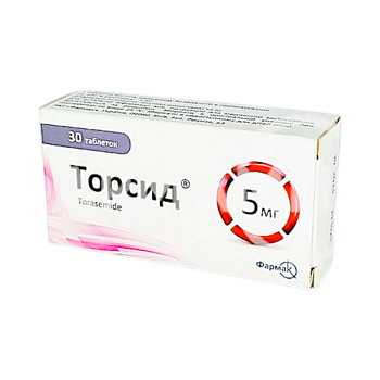 ТОРСИД 5МГ №30 ТАБЛ