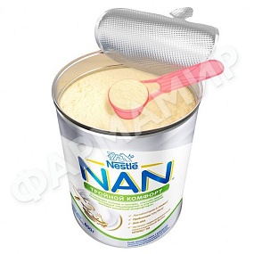 СМЕСЬ МОЛОЧНАЯ NESTLE NAN (НЕСТЛЕ НАН) ТРОЙНОЙ КОМФОРТ 800ГР
