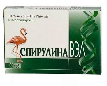 СПИРУЛИНА №60 ТАБЛ