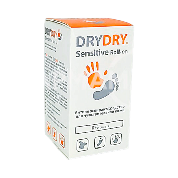 DRYDRY (ДРАЙДРАЙ) ДЕЗОДОРАНТ ЖИДКИЙ  SENSITIVE 50МЛ